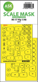 1/48 Art Scale Mil Mi-17Hip double-sided express mask for AMK