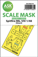 1/48 Art Scale Spitfire Mk.VIII double-sided express fit mask for Eduard
