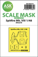 1/48 Art Scale Spitfire Mk.VIII one-sided express fit mask for Eduard