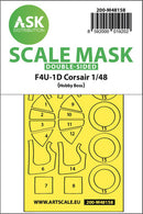 1/48 Art Scale F4U-1D Corsair double-sided express mask for Hobby Boss