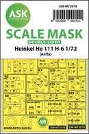 1/72 Art Scale Heinkel He 111 H-6 double-sided for Airfix