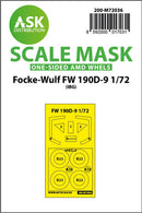 1/72 Art Scale Focke-Wulf Fw 190D-9 one-sided painting mask for IBG
