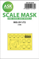 1/72 Art Scale MiG-29 one-sided painting express mask for ICM