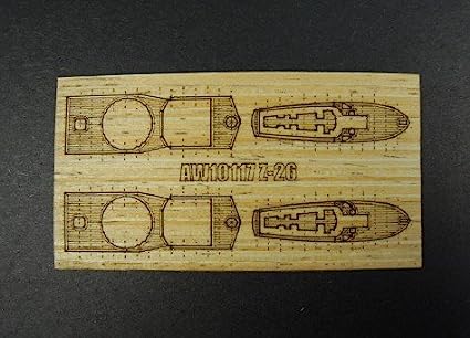 German Z-26 Destroyer Wood Deck