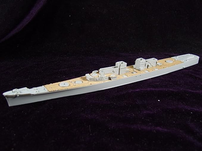 USS Baltimore CA-68 1944 Wood Deck