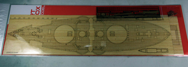Japanese Battleship Mikasa 1905 Wood Deck