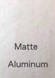 Matte Aluminum Bare Metal Foil