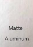 Matte Aluminum Bare Metal Foil