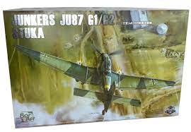 Border Model Junkers Ju87G-1 Ju87G-2 Stuka