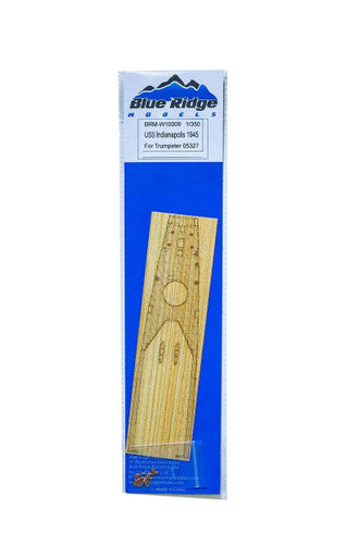 Blue Ridge Models 1/350 Blue Ridge Models USS Indianapolis 1944 Wood Deck For Trumpeter