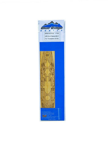 Blue Ridge Models 1/700 Blue Ridge Models USS South Dakota Wood Deck For Trumpeter