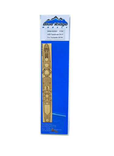 Blue Ridge Models 1/700 Blue Ridge Models USS Tuscaloosa CA-37 Wood Deck For Trumpeter