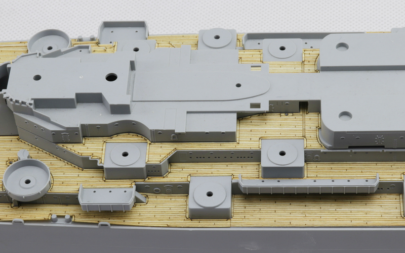 USS Wisconsin BB-64 Wood Deck