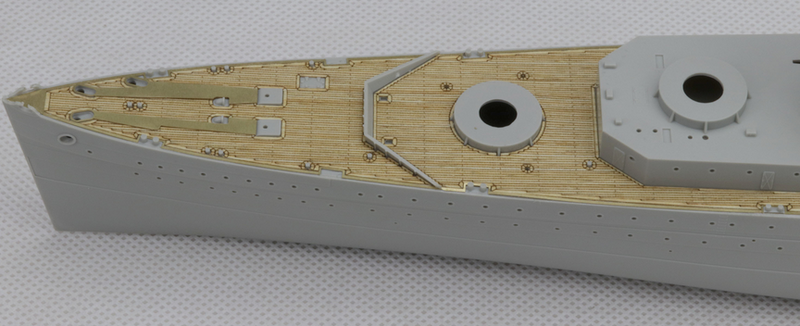 HMS Exeter Wood Deck For Trumpeter