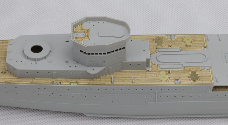 HMS Exeter Wood Deck For Trumpeter