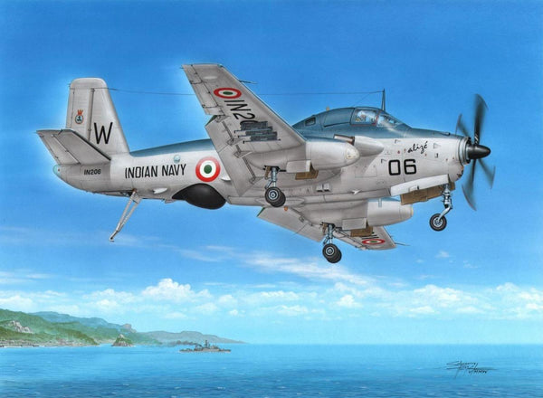 CMK-100-FR0031 - 1/72 Azur Breguet Alize 1 Indian Navy - SH 200 Plastic Model Kit