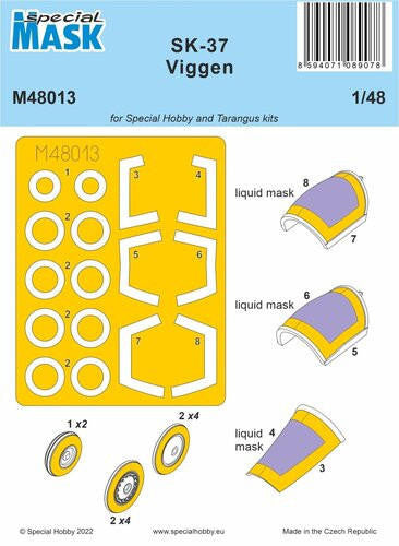 1/48 CMK SK-37 Viggen MASK