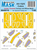 1/48 CMK AH-1Q/S Cobra Inside/Outside MASK