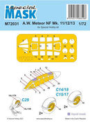 1/72 Special Hobby AW Meteor NF Mk.11/12/13 MASK