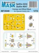 1/72 CMK Spitfire Mk.22/24 and Seafire Mk.46/47 MASK