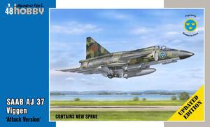 SAAB AJ 37 Viggen “Attack Version” 1/48 - Updated edition