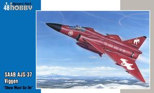 SAAB AJS-37 Viggen “Show must go on” 1/48