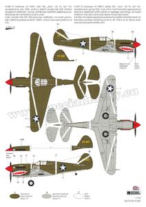 P-40F Warhawk "Guadalcanal Hawks" 1/72