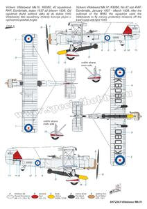 Vickers Vildebeest Mk.IV "Perseus Engine Vers 1/72