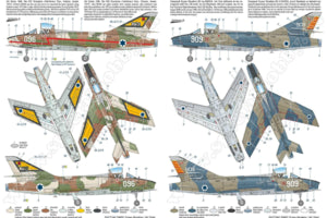 SMB-2 Super Mystère  'Sa’ar – Israeli Storm in the Sky'  1/72