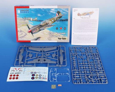 1/72 Special Hobby P40D Warhawk/Kittyhawk Mk.I Four Guns