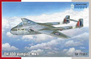 DH.100 Vampire Mk.I  'RAF, RAAF and Armée de l'Air' 1/72