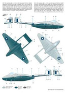 DH.100 Vampire Mk.I  'RAF, RAAF and Armée de l'Air' 1/72