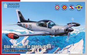 SIAI-Marchetti SF-260EA/D/EU  ‘ Late Bulged Canopy Type’ 1/72