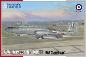 A.W. Meteor NF Mk.11 ‘RAF Squadrons’ 1/72