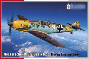 Messerschmitt Bf 109E-7Trop ‘Braving Sand and Snow’ 1/72
