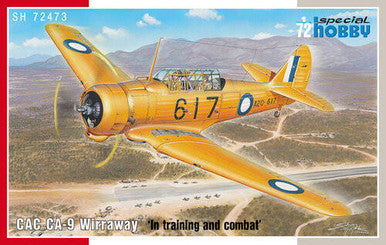 1/72 Special Hobby CAC CA-9 Wirraway, In training and combat