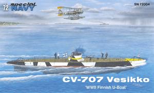 CV 707 Vesikko ‘WWII Finnish U-Boat’ 1/72