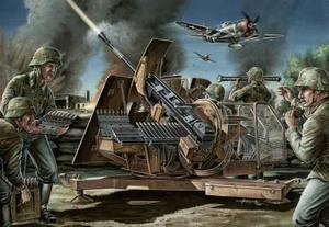 German 3,7 cm Anti aircraft gun 43 1/35