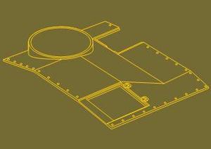 StuG.III early versionNew roof set for TAM 1/35