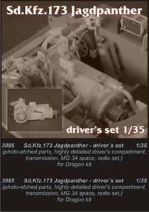 Sd.Kfz.173 Jagdpanther-driver set for Drag. 1/35