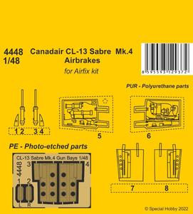 Canadair CL-13 Sabre  Mk.4 Airbrakes 1/48