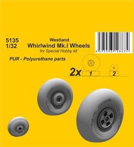 Westland Whirlwind Mk.I Wheels 1/32