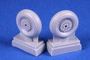 Fiat CR.42 Main Wheels (ICM kit) 1/32