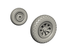 SB2C Helldiver – 1/72 Mainwheels Set for Academy, Cyber Hobby,  Airfix