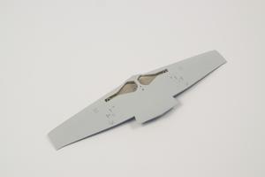 J2M3 Raiden Wheel Wells and Covers, for Hasegawa kit 1/72