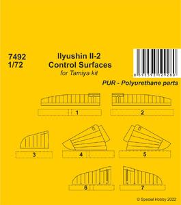 Ilyushin Il-2 Control Surfaces 1/72