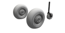 Lancaster Mk.I/III Mainwheels and Tailwheel w/Leg 1/72