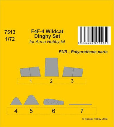 1/72 CMK F4F-4 Wildcat Dinghy  / for Arma Hobby kit