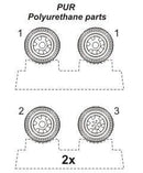 Opel Blitz wheels for Roden 1/72