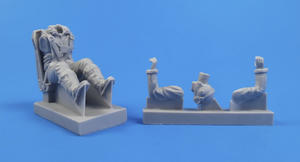 British Tempest Pilot sitting, for Special Hobby kit 1/32